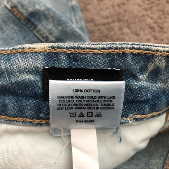 Express Boyfriend Mid Rise Jeans - Picture 8 of 11